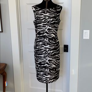 Lafayette 148 pattern dress